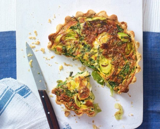 Leek, kale and gruyere cheese recipe