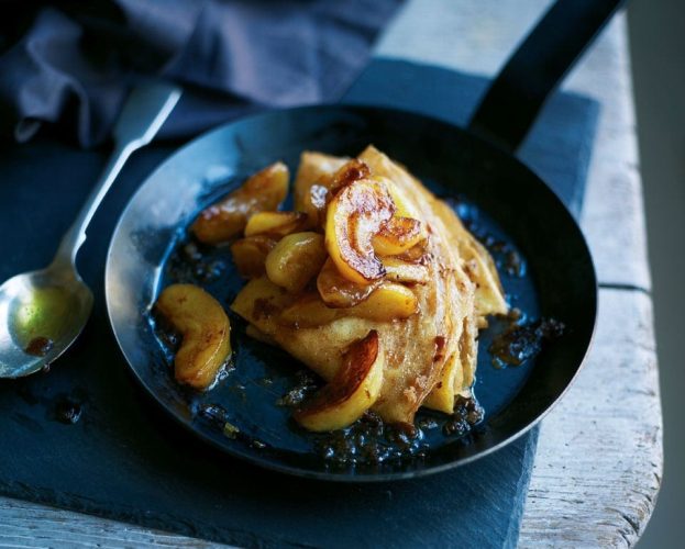 Calvados pancakes