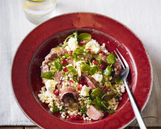 giant couscous with lamb