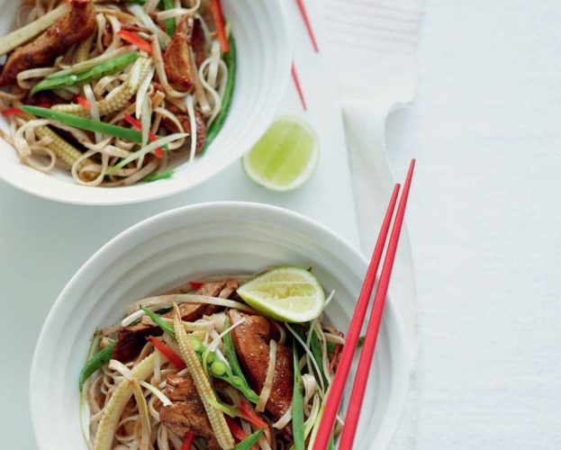 chicken noodle stir-fry