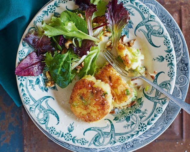 Jersey royal potato cakes