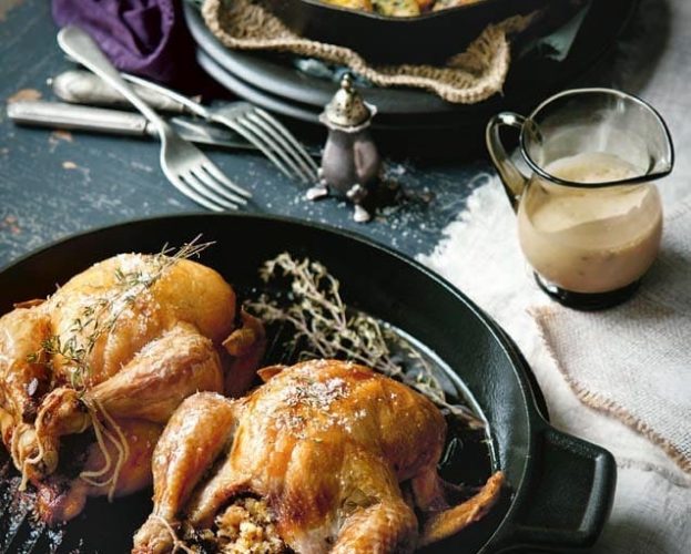 Mushroom poussins