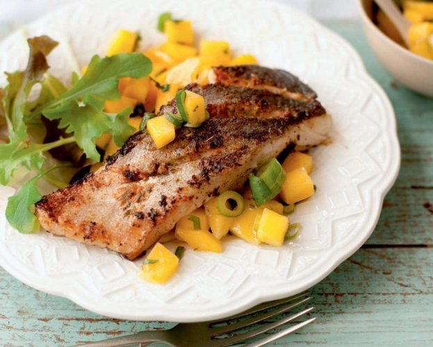 blackened fish