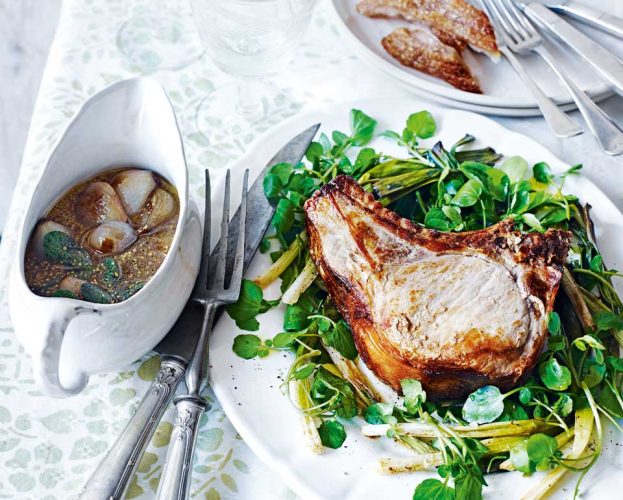Pork rib chop