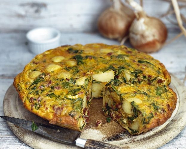 Raymond Blanc's new potato and chorizo tortilla