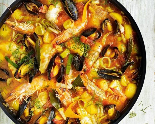 bouillabaisse with fennel