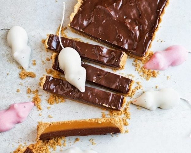 Giant Twix tart recipe