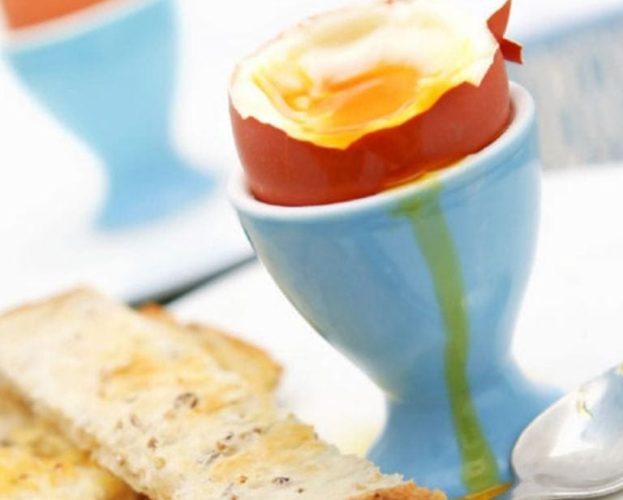 boiled egg with soldiers