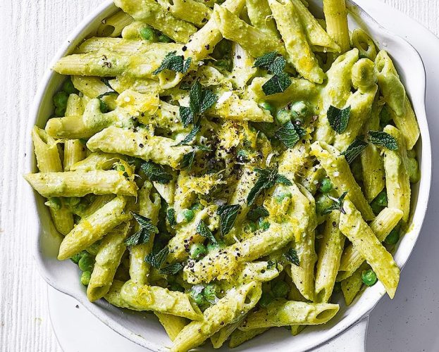 Green pasta