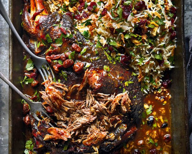 Roast lamb