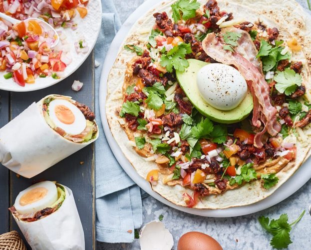Breakfast burritos