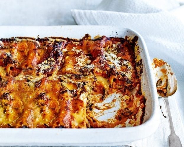 Chicken cannelloni