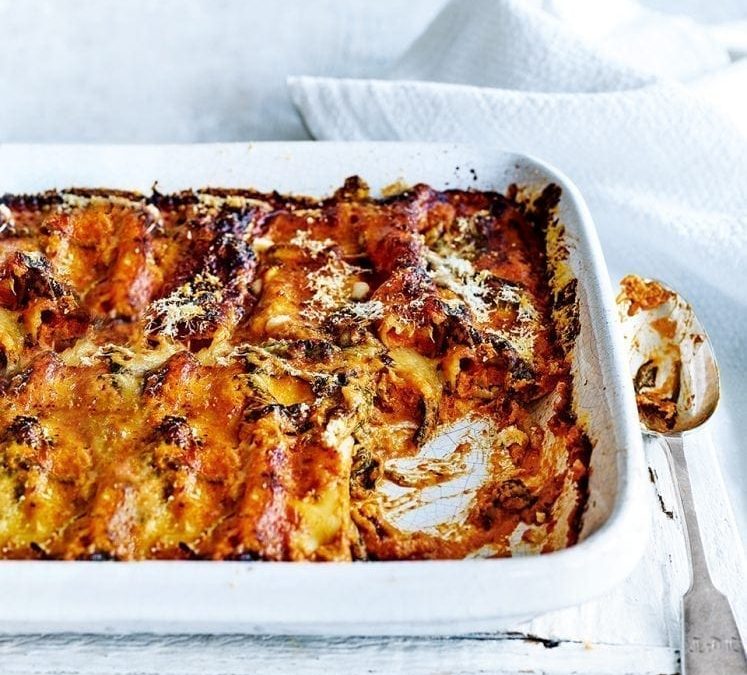 Chicken cannelloni