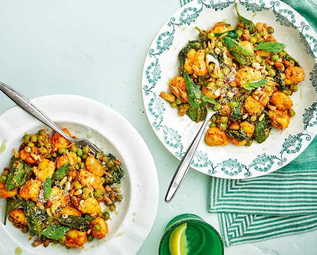 sun-dried tomatoes and gnocchi