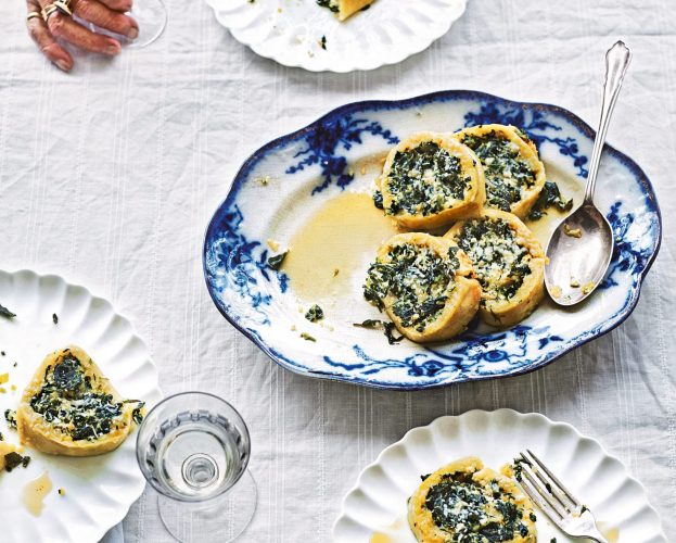 Spinach roll