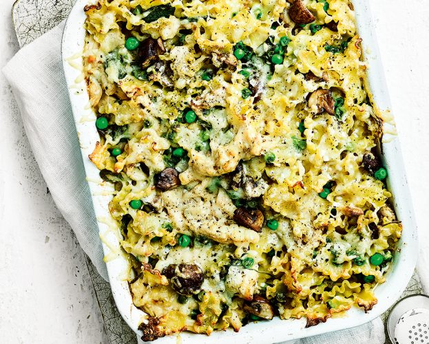 chicken pasta bake