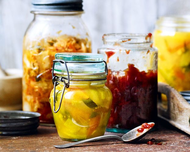 Jams and pickles to reduce waste