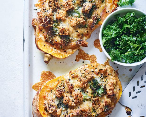 Cheese and onion squash
