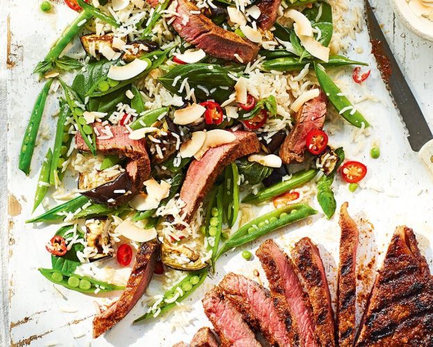 Steak salad