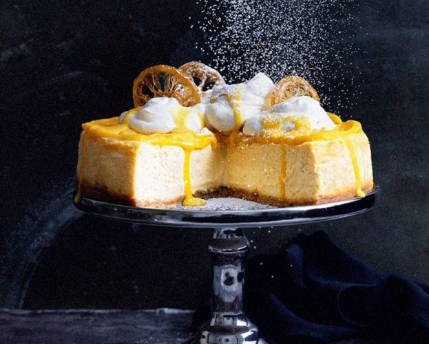 lemon curd cheesecake