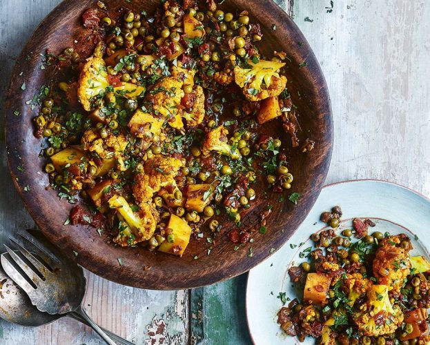 masala cauliflower potatoes