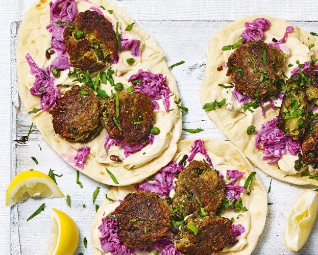 falafel flatbreads