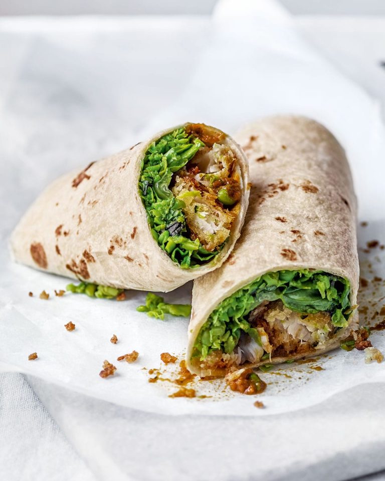 Fish and chip wraps