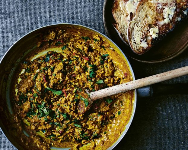 Masala scrambled eggs