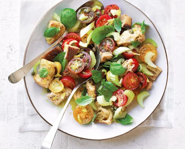 Tomato panzanella