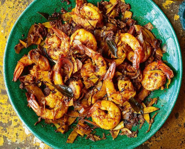 hot and spicy prawns