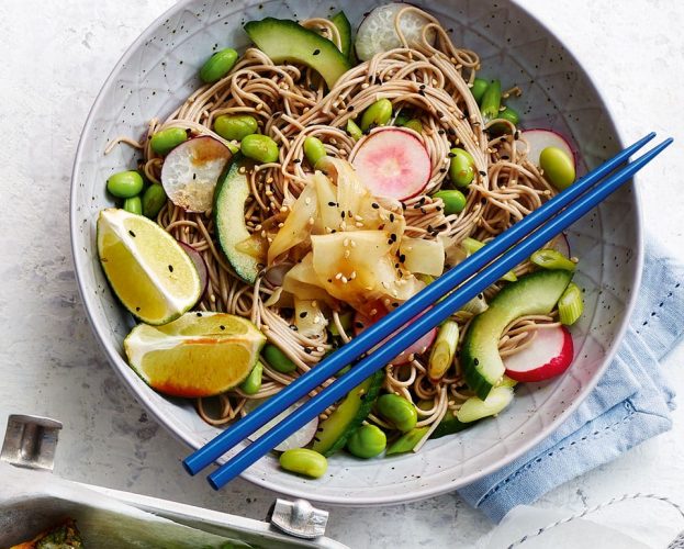 soba noodle salad