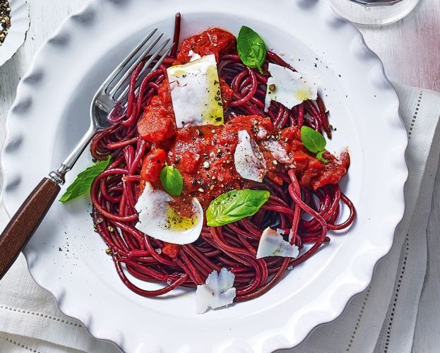 red wine spaghetti