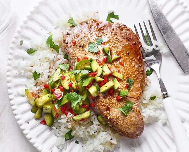 sesame tuna