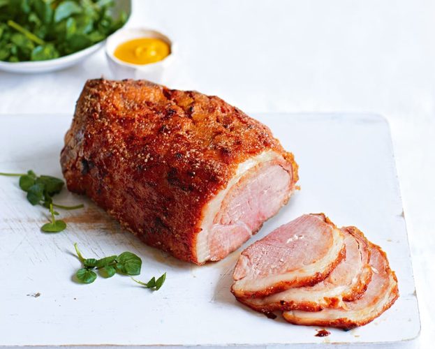 Overnight roast gammon