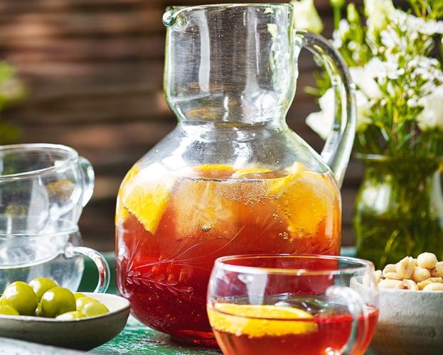 Negroni punch
