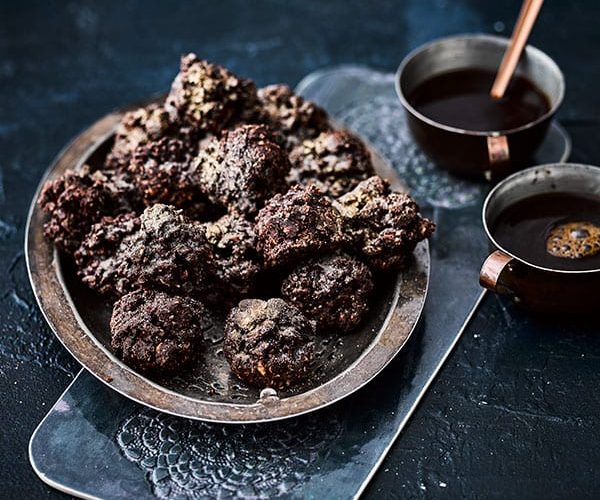 Sugar & spice chocolate rochers