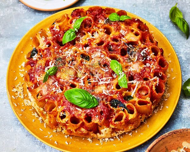 torta di rigatoni (rigatoni cake)