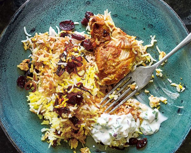 chicken berry britannia biryani