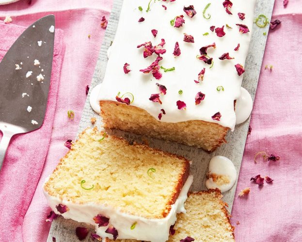 Coconut and cardamom loaf cake
