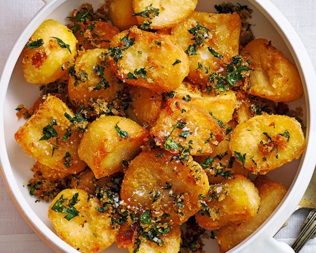 Best-ever fluffy roasties