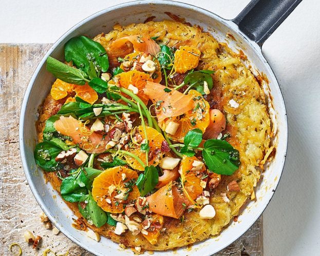 smoked salmon rosti
