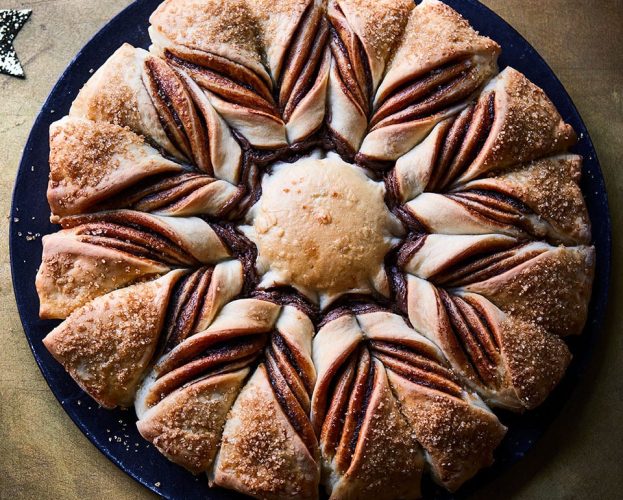 nutella star wreath