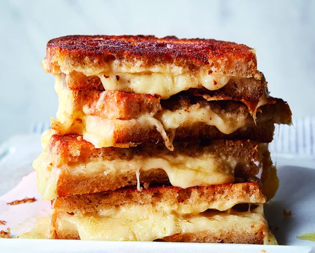 The ultimate grilled cheese sandwich