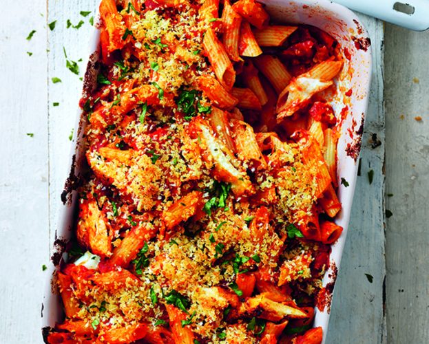 Chicken parmigiana bake