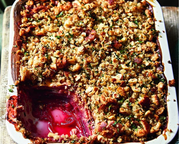 slow-baked vegetable 'lasagne'