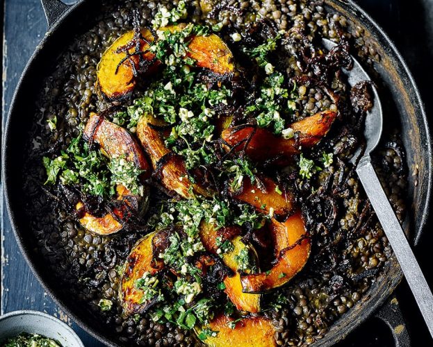Pumpkin black dhal
