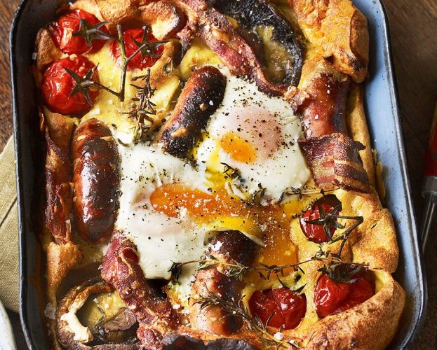 Big breakfast Yorkshire pudding
