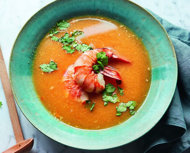 prawn-soup