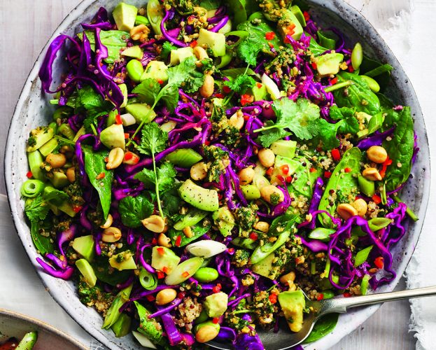 quinoa and avocado salad