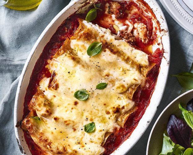Sausage cannelloni